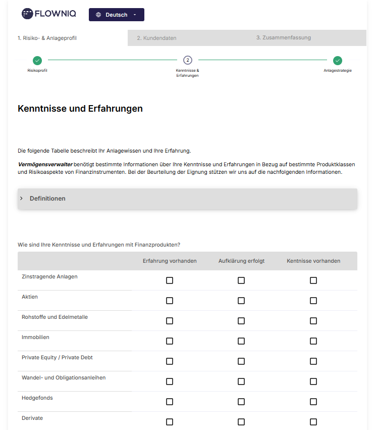 FLOWNIQ Screenshot