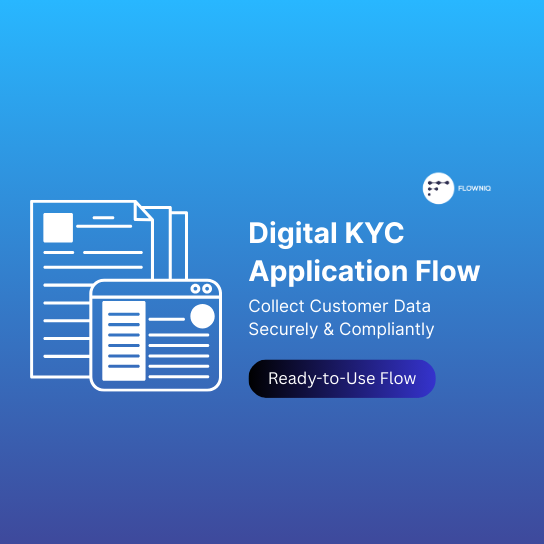 Digital KYC Application Flow