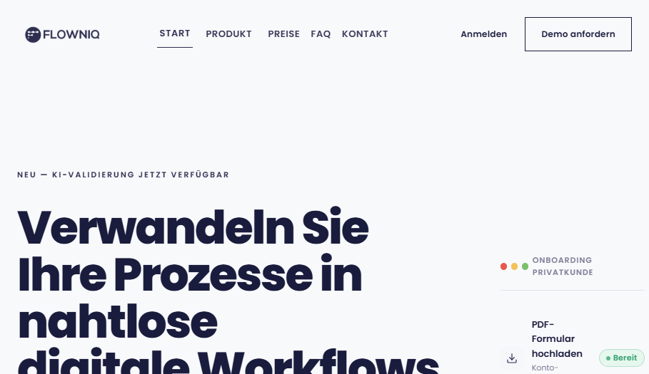 Editorial · Startseite Vorschau